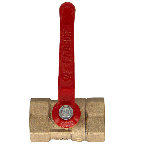 Кран шаровой для воды 3/4" г/г рычаг ГАЛЛОП ПРАКТИК 120