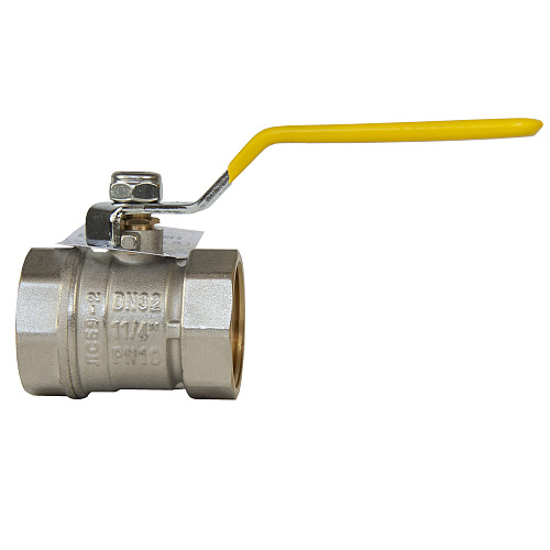 Кран шаровой для газа 1-1/4" г/г рычаг CTM ГАЗ