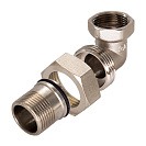 Соединитель с накид. гайкой угловой  1" г/ш CTM_4