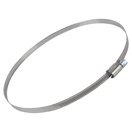 Хомут стальной винтовой 7" (153-180мм) 9мм CTM