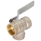 Кран шаровой для воды 1/2" трехходовой,  тип L рычаг СTM СТАНДАРТ_4