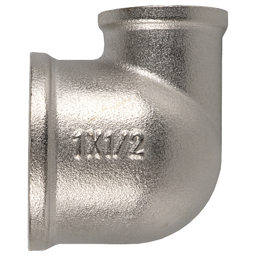 Уголок латунный переходной 1"x1/2" г/г CTM