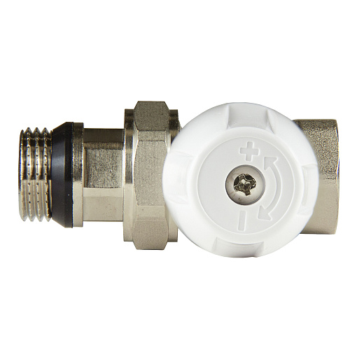 Регулирующий клапан для радиатора ручной прямой  (с уплотнительным кольцом) 3/4" СТМ ТЕРМО