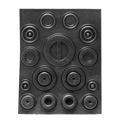 Набор сантехнических прокладок №2 (на листе) Набор сантехнических прокладок №2 (на листе)