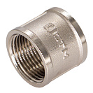 Муфта латунная резьбовая  прямая   1/2" г/г CTM