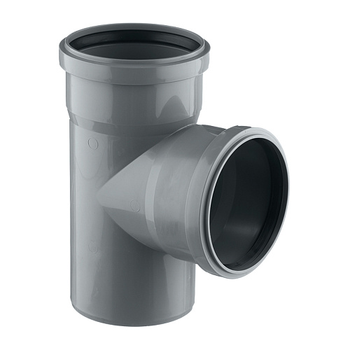 Тройник канализационный 90 град. DN 110 Тройник канализационный 90 град. DN 110