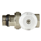 Регулирующий клапан для радиатора ручной прямой  (с уплотнительным кольцом) 1/2" CTM ТЕРМО_4