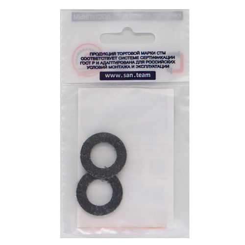 Прокладка 3/4" паронит 24х14х2 мм (2шт) СТМ