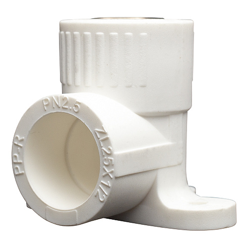 Угольник PP-R комб. с крепл. вн./р. DN 25х1/2" СТМ ПЛАСТ