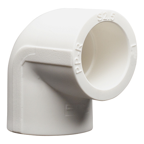 Угольник PP-R 90 град. DN 40 СТМ ПЛАСТ Угольник PP-R 90 град. DN 40 СТМ ПЛАСТ