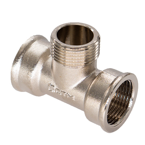 Тройник резьбовой   1/2" г/ш/г CTM