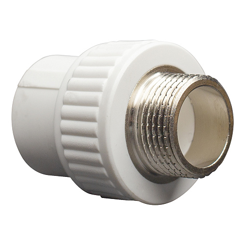 Муфта полипропиленовая PP-R комб. нар./р. DN 25х3/4" СТМ ПЛАСТ