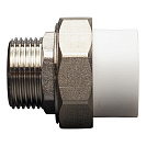 Муфта полипропиленовая PP-R комб. разъемная н./р. DN 25х1" СТМ ПЛАСТ_1