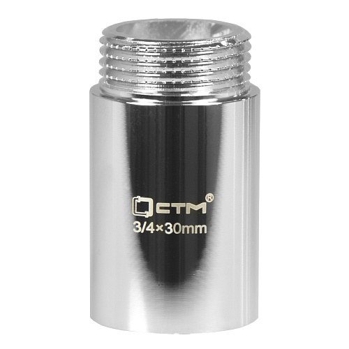 Удлинитель труб латунный  3/4" г/ш x 30 мм CTM