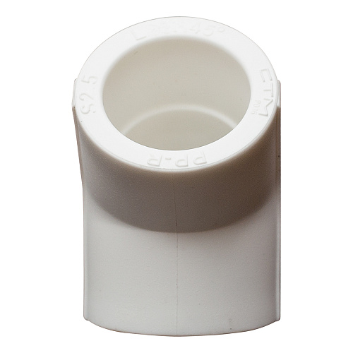 Угольник PP-R 45 град. DN 50 СТМ ПЛАСТ