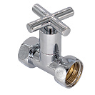 Вентиль прямой 1/2"х1/2" г/г ручка-крест для п/с хром СТМ ТЕРМО_2