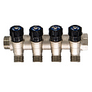 Коллектор 4 выхода вентиль н/р 1"х1/2" СТМ_2