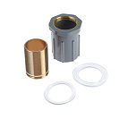 Смеситель ROEGEN RG014L для кухни,  40 мм,  на гайке,  с боковой металлической ручкой,  с гибким лиловы_2