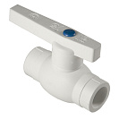 Кран шаровой PP-R DN 50 СТМ ПЛАСТ (шар стальной)_2