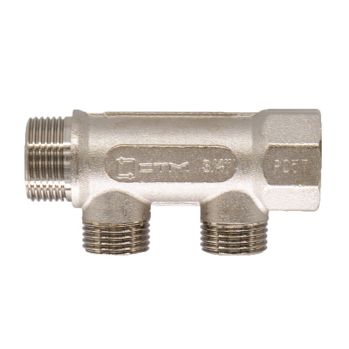 Коллектор 2 выхода (наружная резьба) 1"х1/2" СТМ Коллектор 2 выхода (наружная резьба) 1"х1/2" СТМ