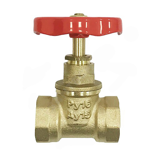 Клапан запорный латунный 1/2"