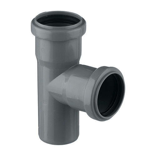 Тройник канализационный 90 град. DN 50 Тройник канализационный 90 град. DN 50