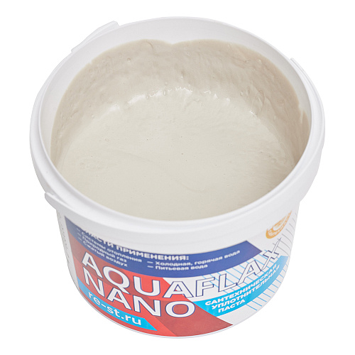 Паста сантехническая Aquaflax nano (тубы без блистера) 400 г Паста сантехническая Aquaflax nano (тубы без блистера) 400 г