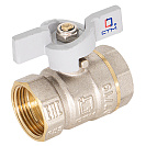 Кран шаровой для воды 3/4" г/г бабочка СTM СТАНДАРТ_1