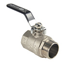 Кран шаровой для воды 1-1/4" г/ш рычаг,  никель,  ONDO_4