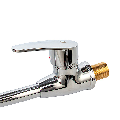 Смеситель ROEGEN RG014U для кухни, 40 мм, на гайке, c боковой металлической ручкой