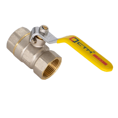 Кран шаровой для газа 1/2" г/г рычаг CTM ГАЗ