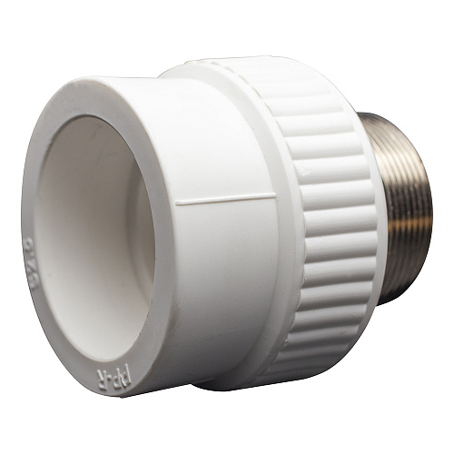 Муфта полипропиленовая PP-R комб. под ключ нар./р. DN 40х1-1/4" СТМ ПЛАСТ