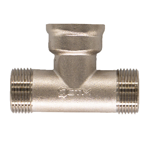 Тройник резьбовой  1" ш/г/ш CTM