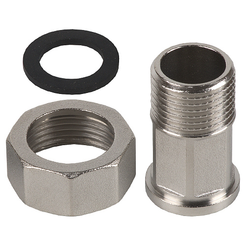 Полусгон с накидной гайкой  3/4"х1/2" г/ш CTM