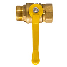 Кран шаровой для газа 1/2" г/ш рычаг ОПТИМА ГАЗ_3