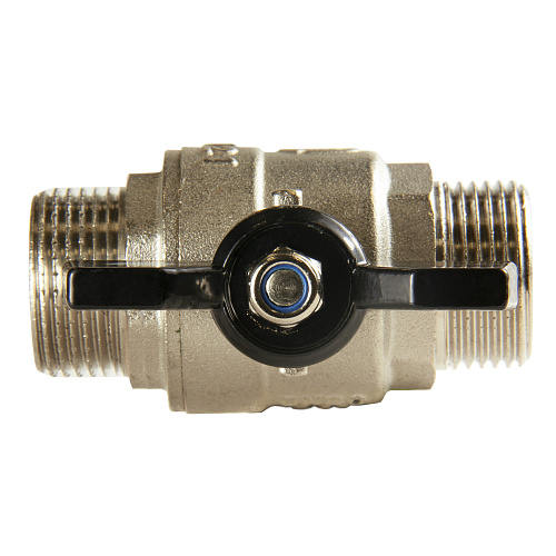 Кран шаровой для воды 3/4" ш/ш бабочка, никель, ONDO Кран шаровой для воды 3/4" ш/ш бабочка, никель, ONDO