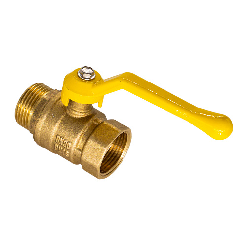 Кран шаровой для газа 1" г/ш рычаг ОПТИМА ГАЗ Кран шаровой для газа 1" г/ш рычаг ОПТИМА ГАЗ