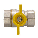 Кран шаровой для газа 3/4" г/г бабочка CTM ГАЗ_3