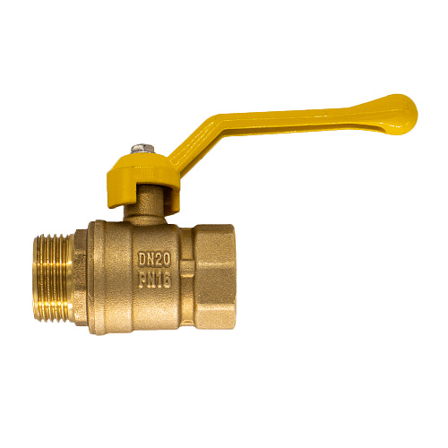 Кран шаровой для газа 1/2" г/ш рычаг ОПТИМА ГАЗ