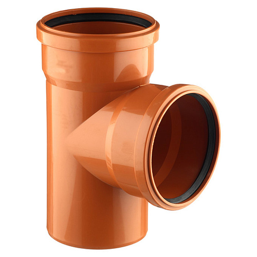 Тройник канализационный 90 град. DN 160 нар. Тройник канализационный 90 град. DN 160 нар.