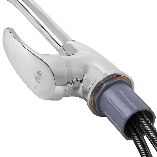 Смеситель FLOE FK234-GU для кухни, 40 мм, на гайке, c боковой ручкой Смеситель FLOE FK234-GU для кухни, 40 мм, на гайке, c боковой ручкой