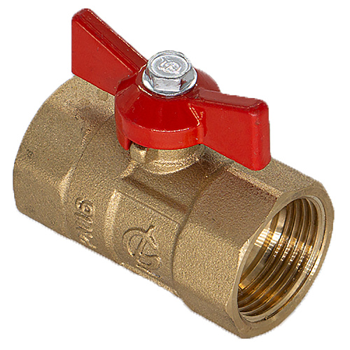 Кран шаровой для воды 3/4" г/г бабочка ГАЛЛОП ПРАКТИК 130 Кран шаровой для воды 3/4" г/г бабочка ГАЛЛОП ПРАКТИК 130