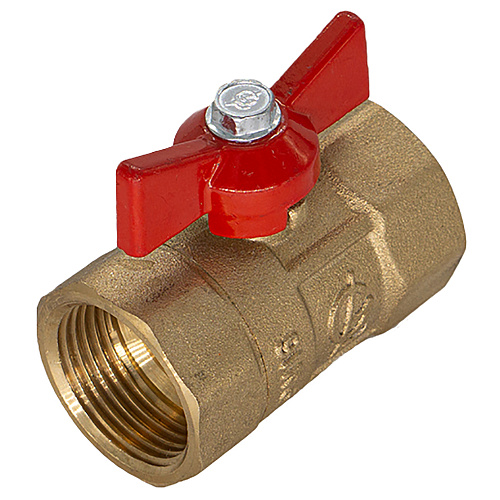 Кран шаровой для воды 3/4" г/г бабочка ГАЛЛОП ПРАКТИК 130 Кран шаровой для воды 3/4" г/г бабочка ГАЛЛОП ПРАКТИК 130