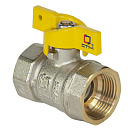 Кран шаровой для газа 3/4" г/г бабочка CTM ГАЗ_1