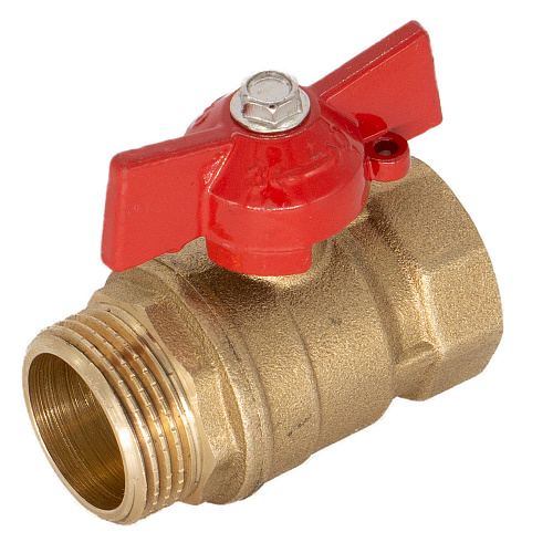 Кран шаровой для воды  3/4" г/ш бабочка ОПТИМА