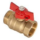 Кран шаровой для воды  3/4" г/ш бабочка ОПТИМА_2