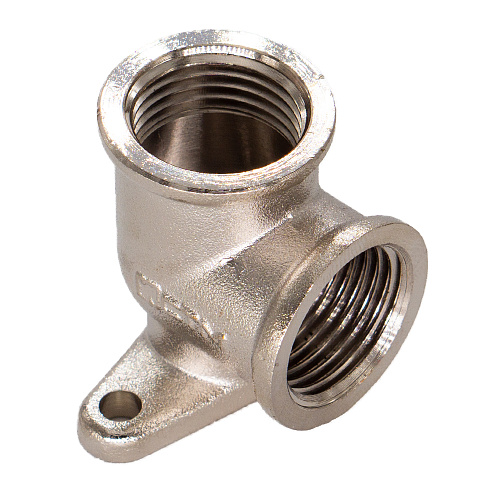 Уголок латунный установочный 1/2" г/г CTM