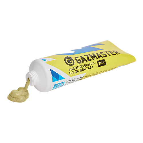 Комплект монтажный GAZMASTER (паста 80гр тюбик+20гр лен)