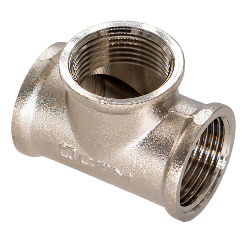 Тройник резьбовой 1-1/2" г/г/г CTM