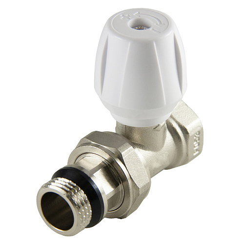 Регулирующий клапан для радиатора ручной прямой  (с уплотнительным кольцом) 3/4" СТМ ТЕРМО